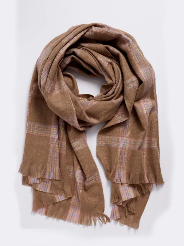 Rare Rabbit Train Spotting Scarf - Khaki sold by RC & Co