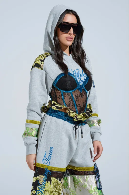 ATHLETIC CHIC HOODIE sold by AKIRA