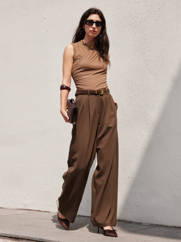 Breezy Wide Leg Pant with Pockets sold by ogl move