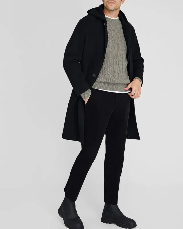 Capsule Wool Blend Hooded Coat sold by Club Monaco