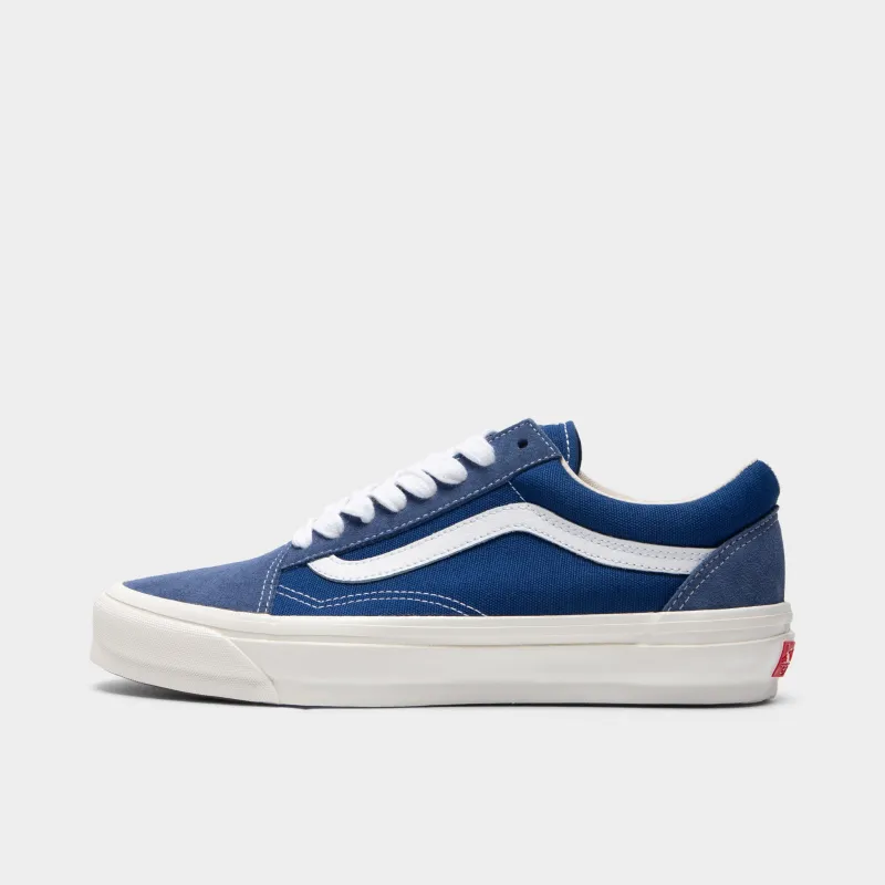 Vans LX Old Skool Suede Blue / Blue sold by JD Sports