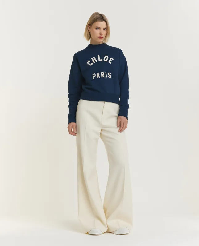 Flare Broek - offline only  - Ecru sold by Pauw Amsterdam