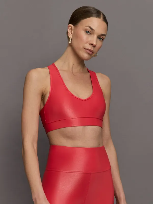 Action Bra 2.0 in Takara Shine - Bittersweet sold by Carbon38