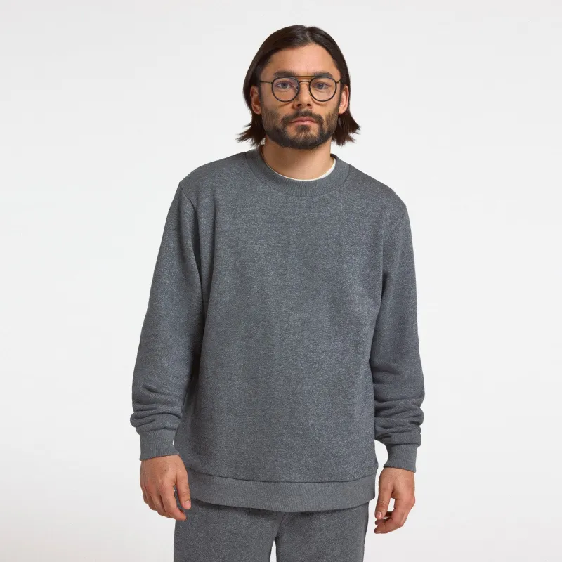 Men's Merino Blend Sweatshirt - Natural Grey Heather sold by allbirds