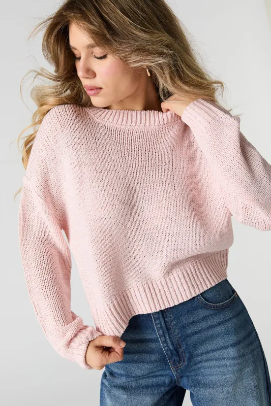 Crewneck Skimmer Sweater sold by Urban Planet