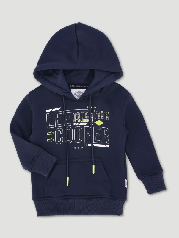 Pre-Boys Marco Hoody - Navy sold by Edgars 