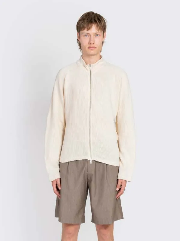 mfpen Leisure Zip Up - Ecru on Garmentory sold by Garmentory