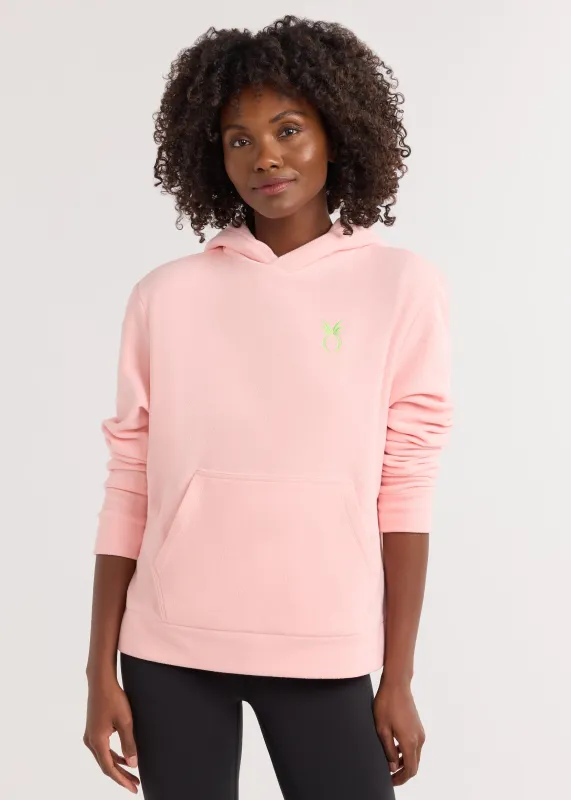 Hendrie Hoodie in Terry Fleece (First Blush) sold by Dudley Stephens