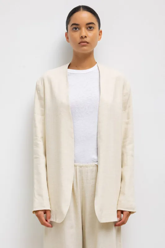 Belle Collarless Blazer sold by Leset