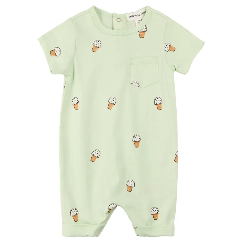 Printed Romper - Boys|-|Combi-Short imprimée - Garçon sold by Altitude Sports