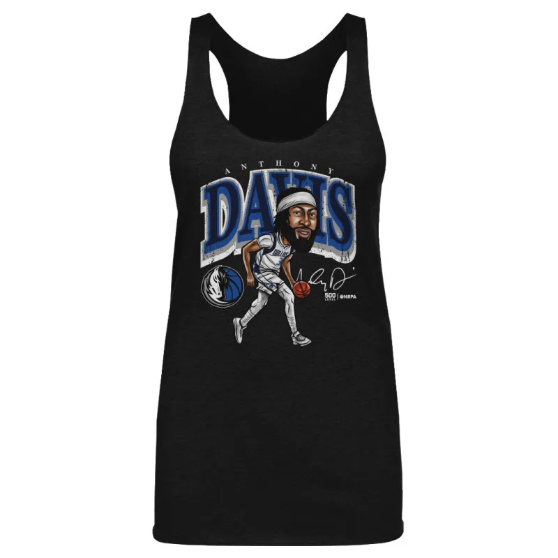 Anthony Davis Dallas Mavericks Cartoon WHT sold by 500 Level