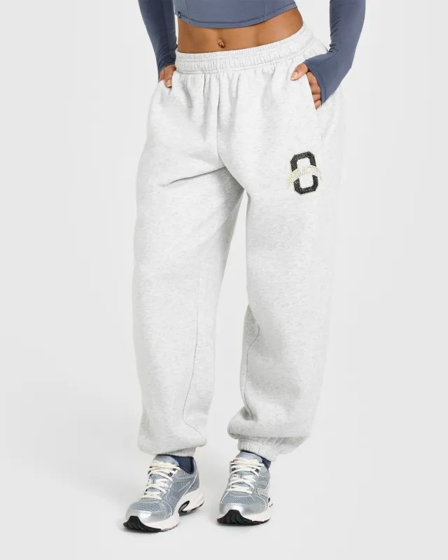 Foundations Jogger With Printed Graphic | Light Grey Marl sold by Oner Active