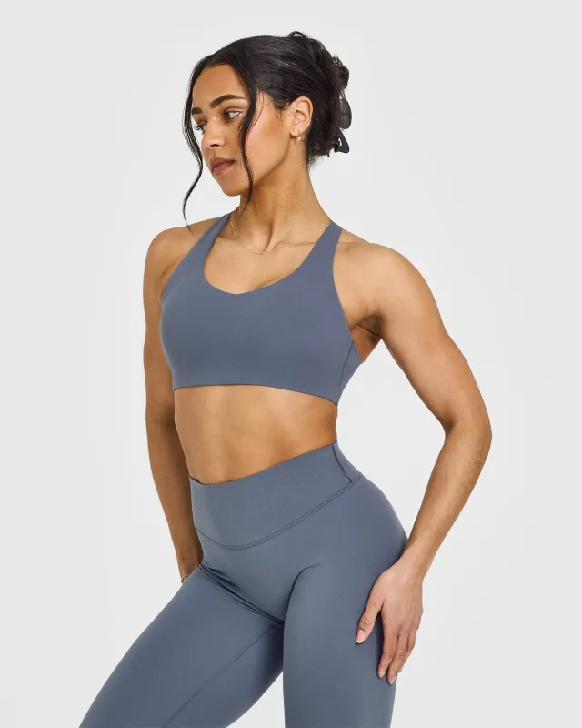 SoftMotion™ Sports Bra | Granite Blue sold by Oner Active