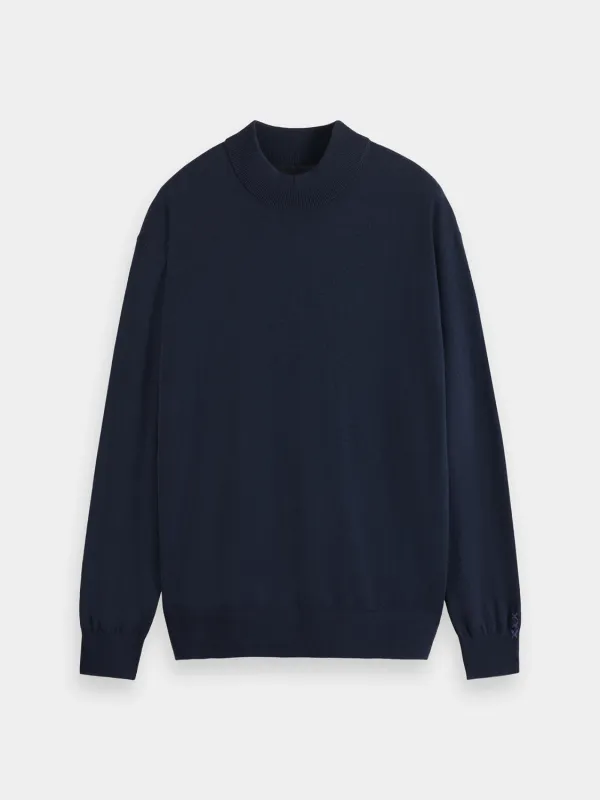 Mock neck sold by Scotch and Soda