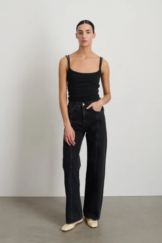 Quinn Jean Black Stone sold by B Sides Jeans