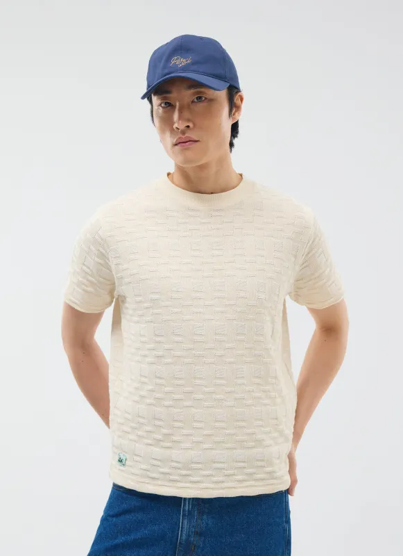 Deck Oversized T Shirt | Organic Cotton | Ecru sold by Percival