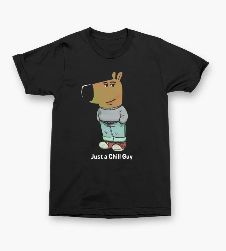 Chill Guy Graphic Tee sold by George Richards
