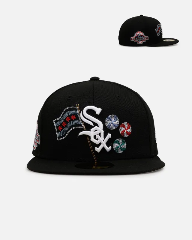 New Era Chicago White Sox 'Spring Injection' 59FIFTY Fitted Black sold by Culture Kings