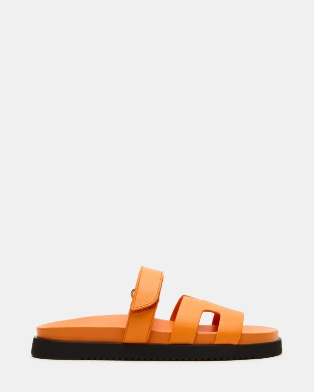 MAYVEN ORANGE LEATHER sold by Steve Madden
