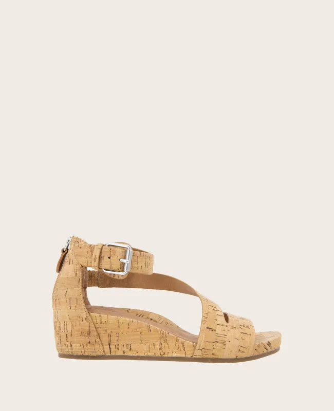 GENTLE SOULS - Gwen Cork Wedge Sandal sold by Kenneth Cole