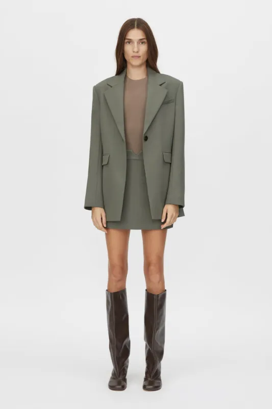 Camilla and Marc | Annick Blazer - Sacramento Green sold by Sister & Co