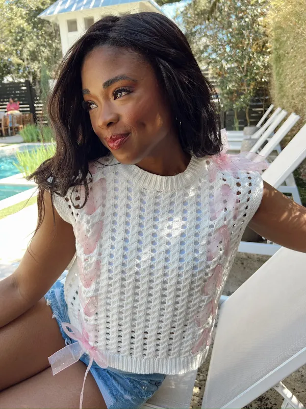 Exceptional Expression Sweater Vest sold by Bella Rose boutique