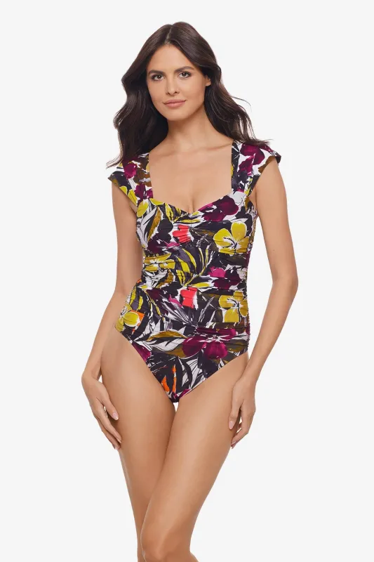 Natalie One Piece in Hot House sold by Miraclesuit