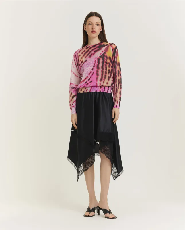 Asymmetrische Rok - Zwart sold by Pauw Amsterdam