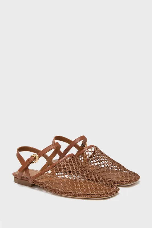 Tan Netting Rete Sandal sold by Tuckernuck