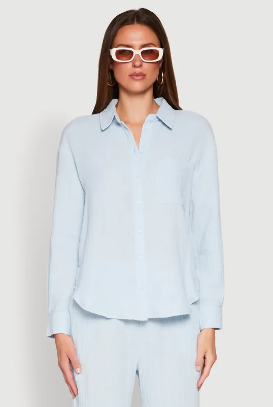 Gauze Knit Shirt sold by Rainbow