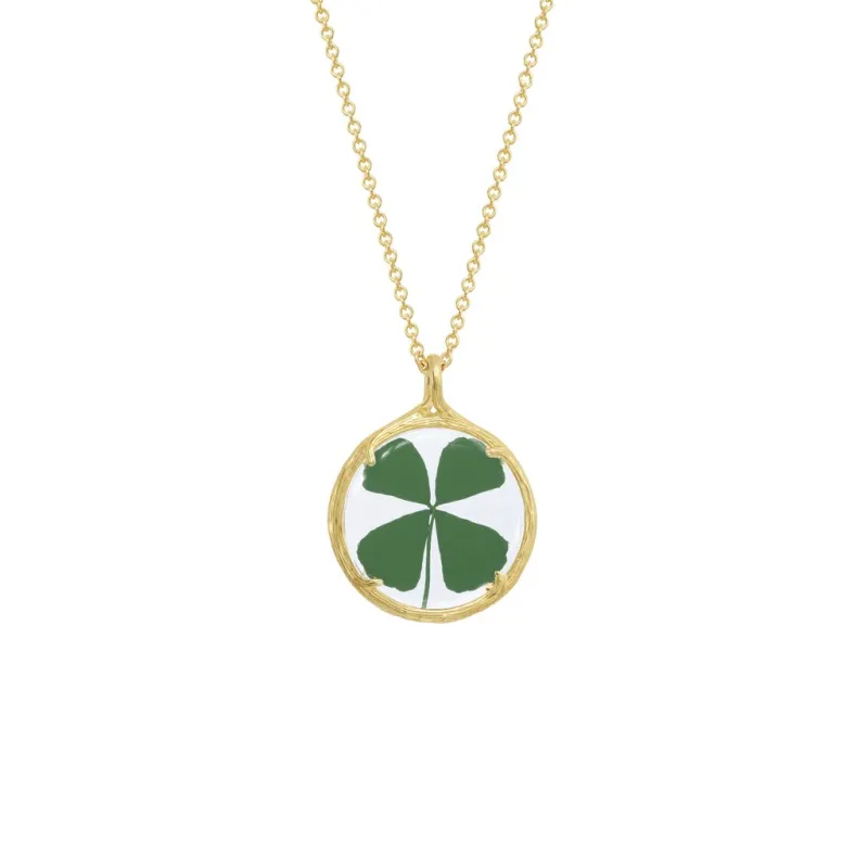 Small Clover Necklace sold by Catherine Weitzman Jewelry