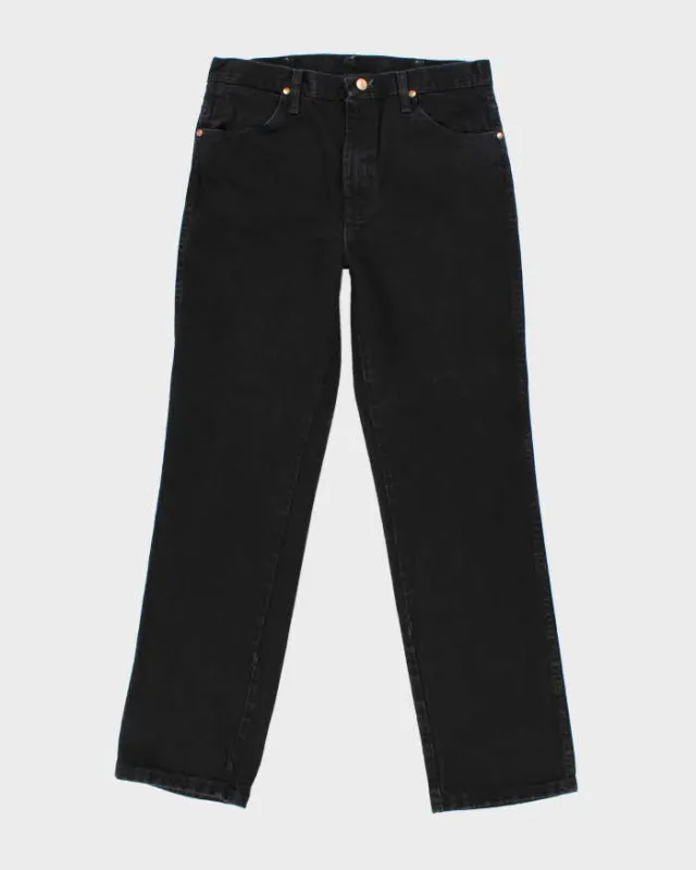 Vintage 90's Wrangler Relaxed Fit Black Wash Jeans - W32 L31 sold by Rokit