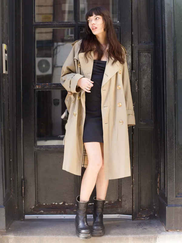 Burberry Khaki Trench Coat sold by Dana Foley NYC