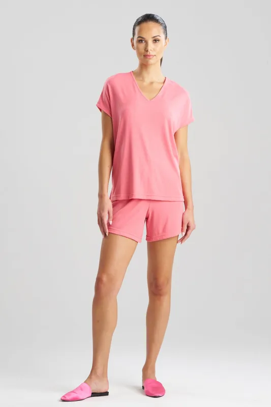 Soothe Rib T-Shirt Short Set sold by Natori
