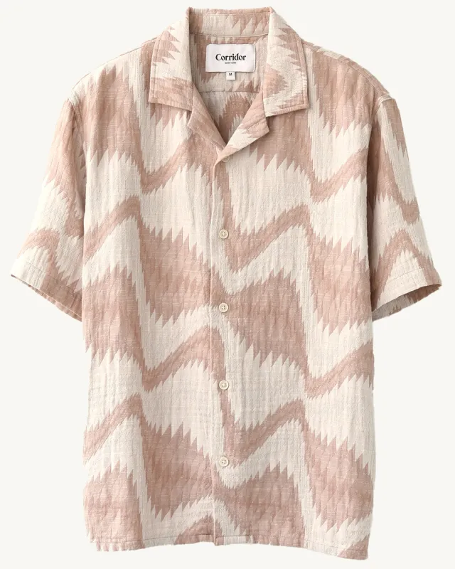 Resonance Jacquard SS Camp sold by Corridor