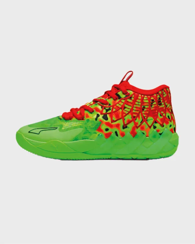 Puma MB.01 Thermal Basketbalschoen Groen sold by Burned Sports