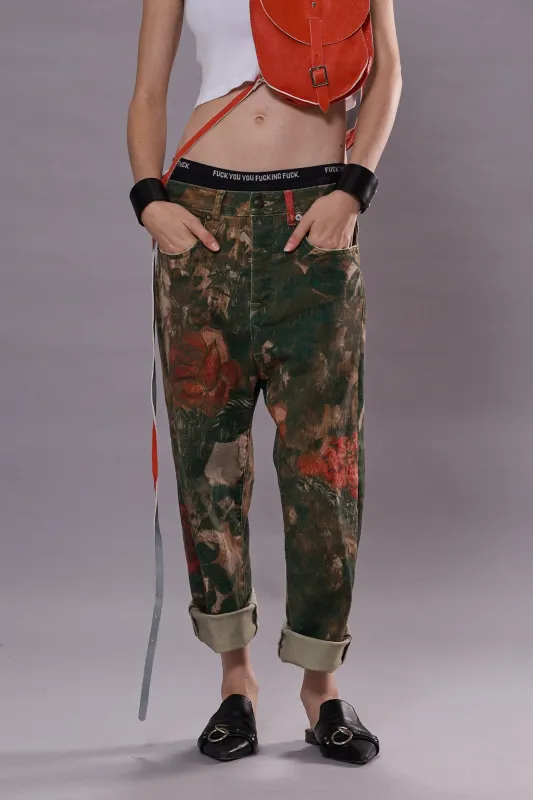 TAILORED DROP - PRINTED CAMO ROSE sold by R13