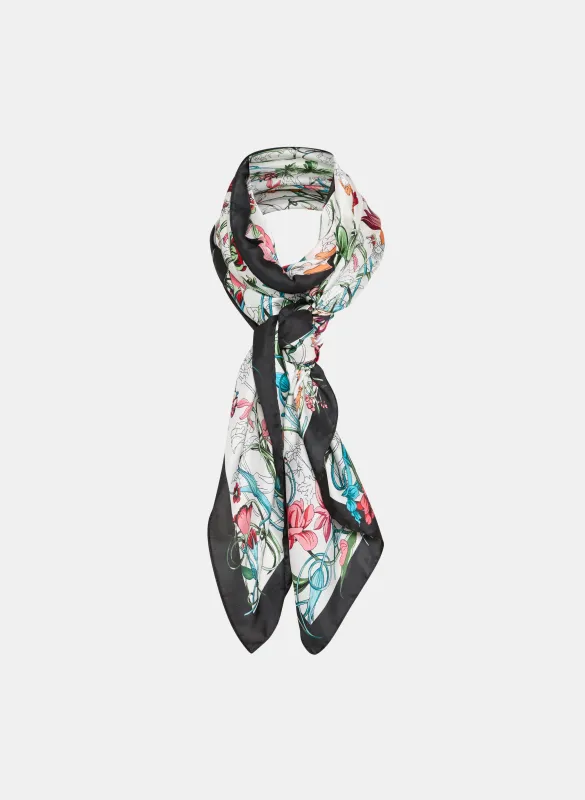 Floral Print Scarf sold by Laura