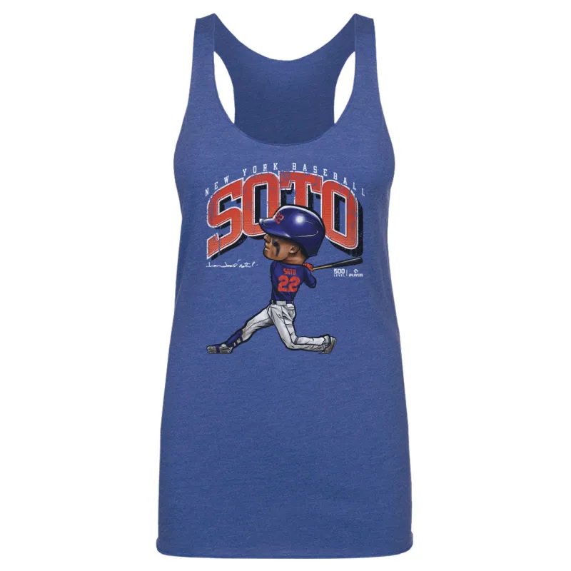 Juan Soto New York M Cartoon WHT sold by 500 Level