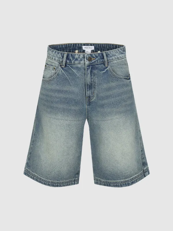 Leisure Denim Shorts sold by Urban Revivo