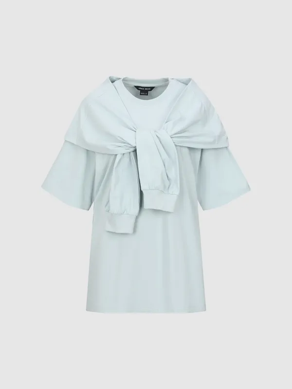 2 In 1 Loose T-Shirts sold by Urban Revivo
