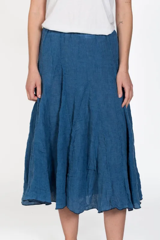 Fanny - Lightweight Indigo Linen sold by CP Shades