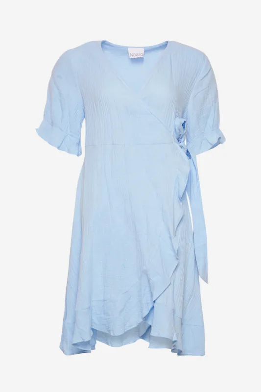 Aleppo Short Dress Light Blue sold by Noella Fashion