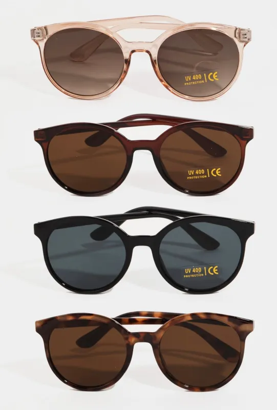 Round Retro Sunglasses sold by Mimosa