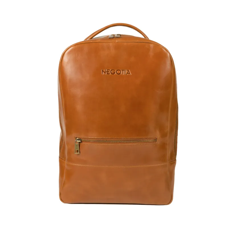 Alpha Rugzak Bruin sold by Negotia Leather