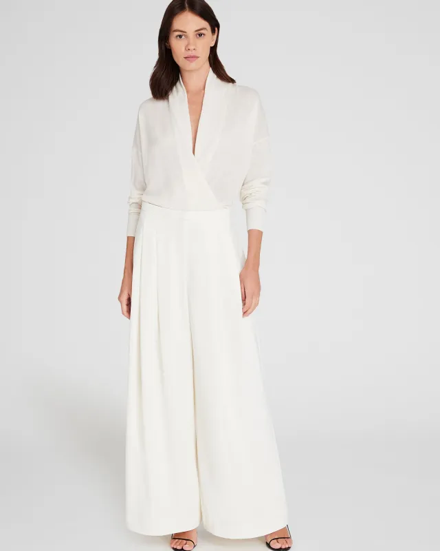 Wide Leg Fluid Trouser sold by Club Monaco