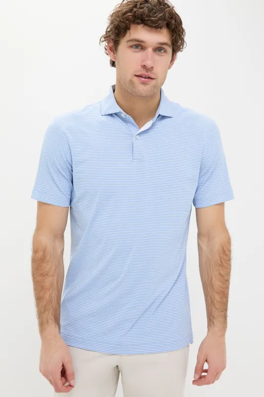 Angelite Ballad Performance Jersey Polo sold by Tuckernuck