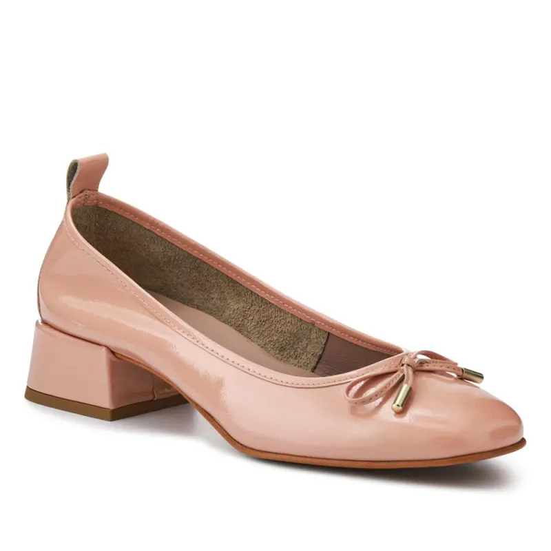 Salvaza Leather Heeled Pumps - SALVAZA / 327 687 sold by Jones Bootmaker