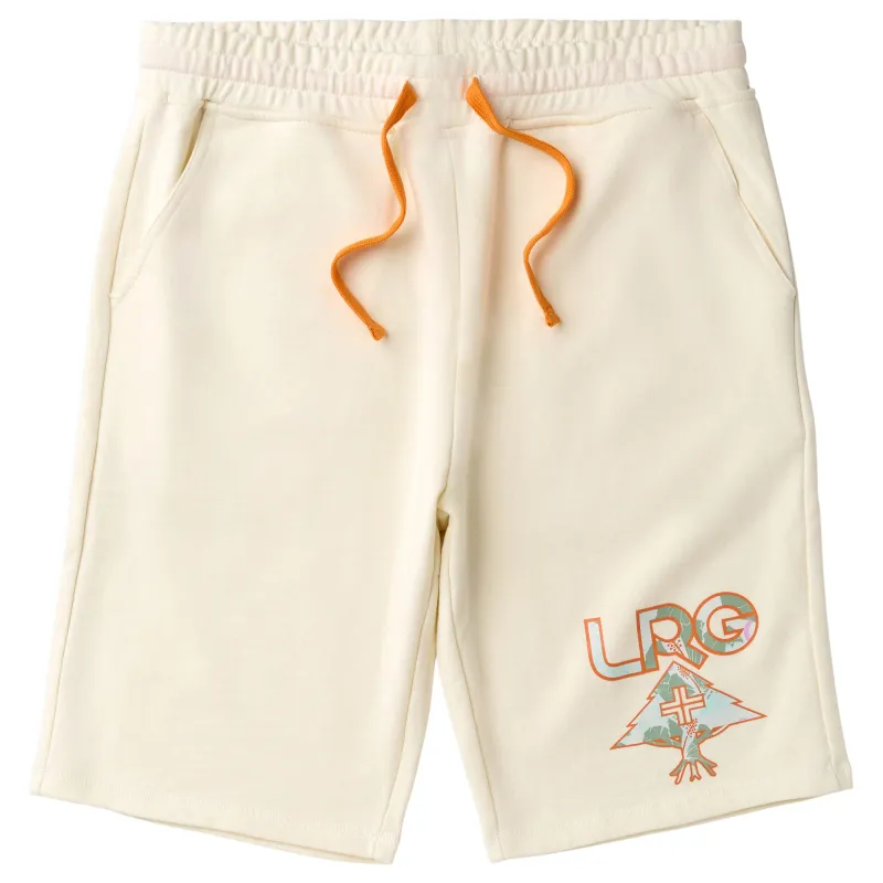 PLUS TRIPICAL TERRY SHORT - CREAM sold by Lrg