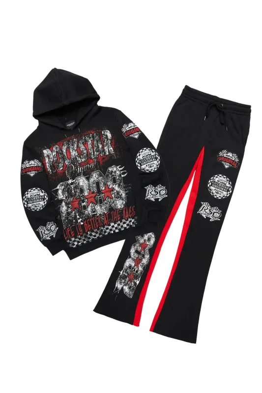 Racing Grung Black Hoodie/Baggy Track Pant Set sold by Rockstar Original